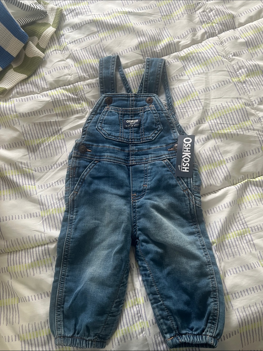 OshKosh B'gosh Medium Blue Denim Kids Overalls